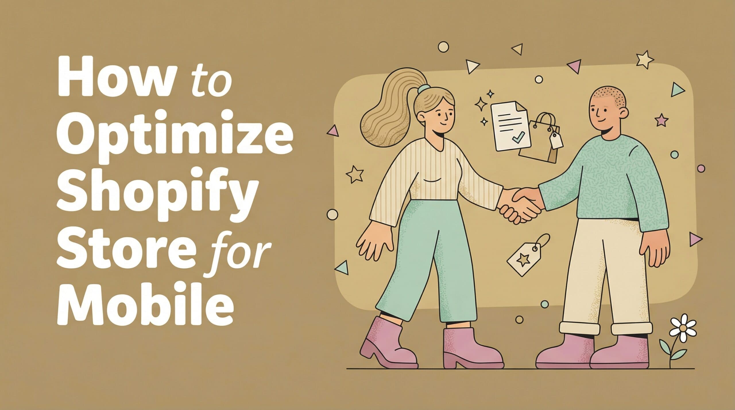 How to Optimize a Shopify Store for Mobile (Step-by-Step Guide)