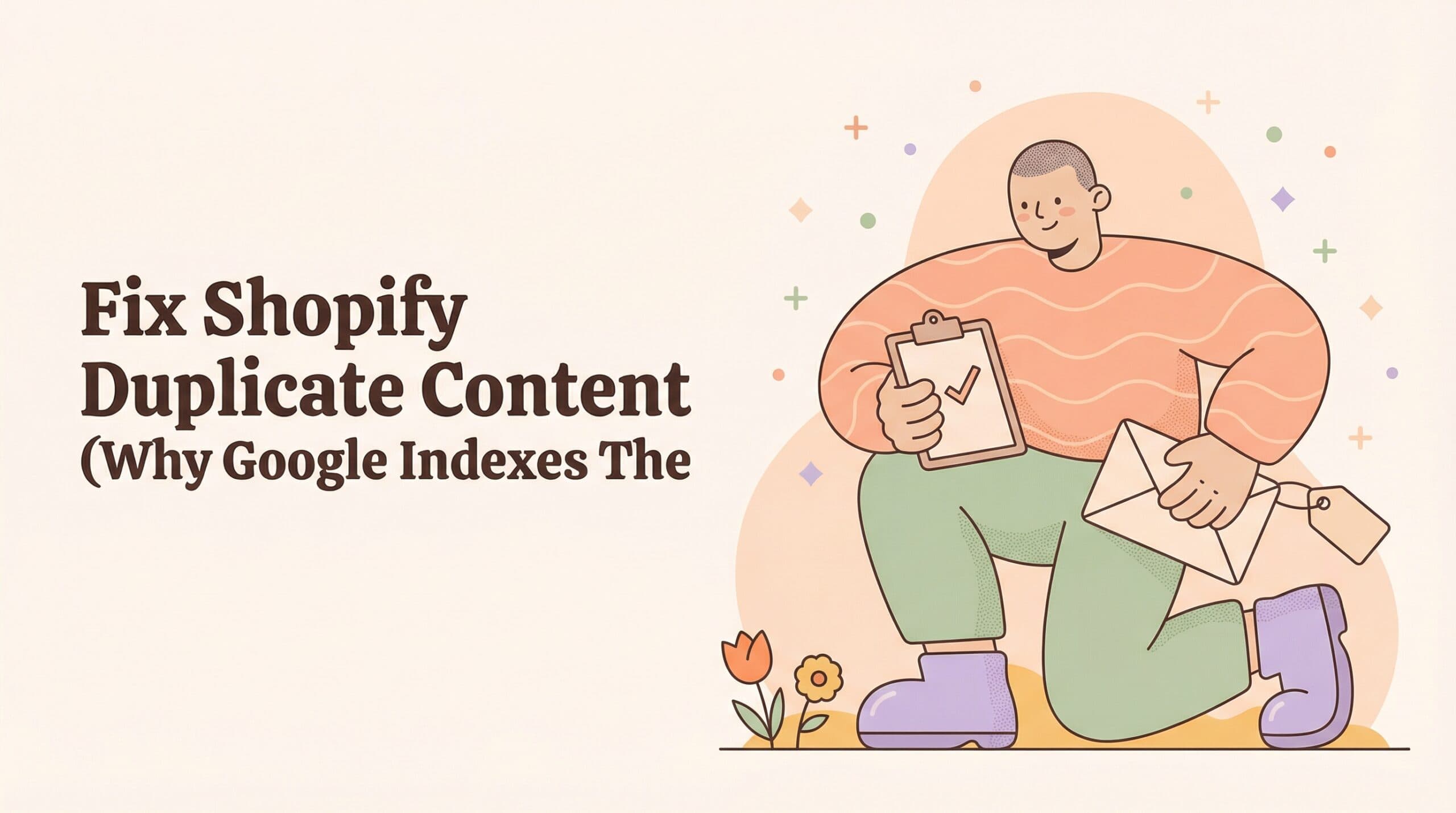 Fix Shopify Duplicate Content (Why Google Indexes the Wrong Product URLs)
